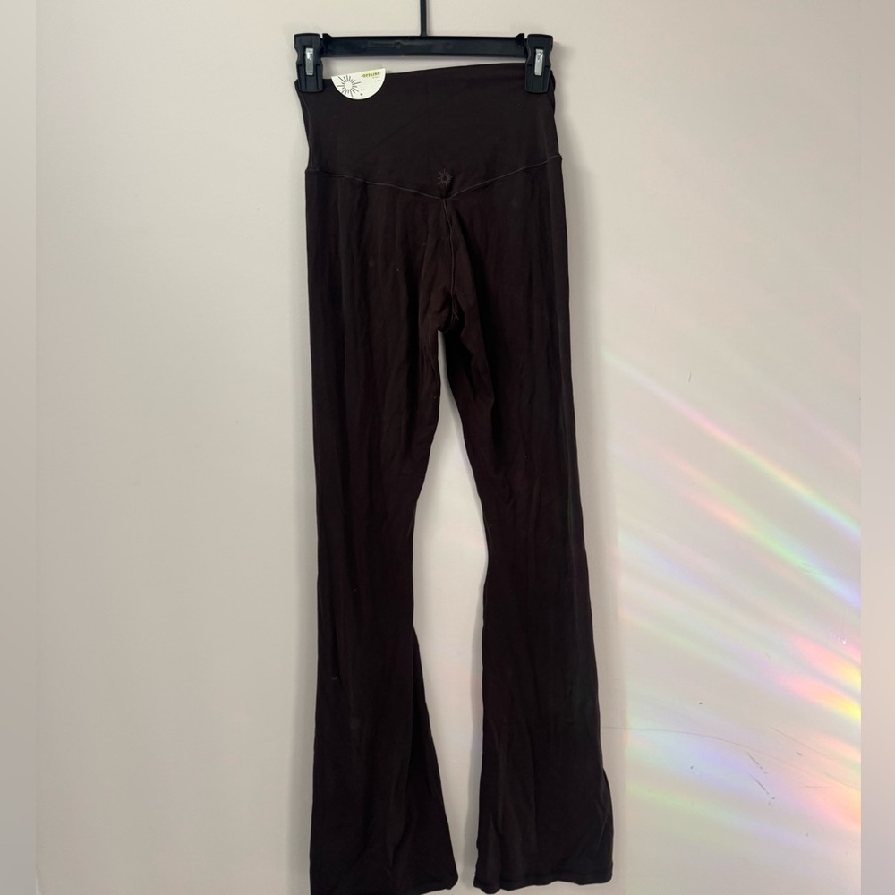 Aerie brown flare leggings